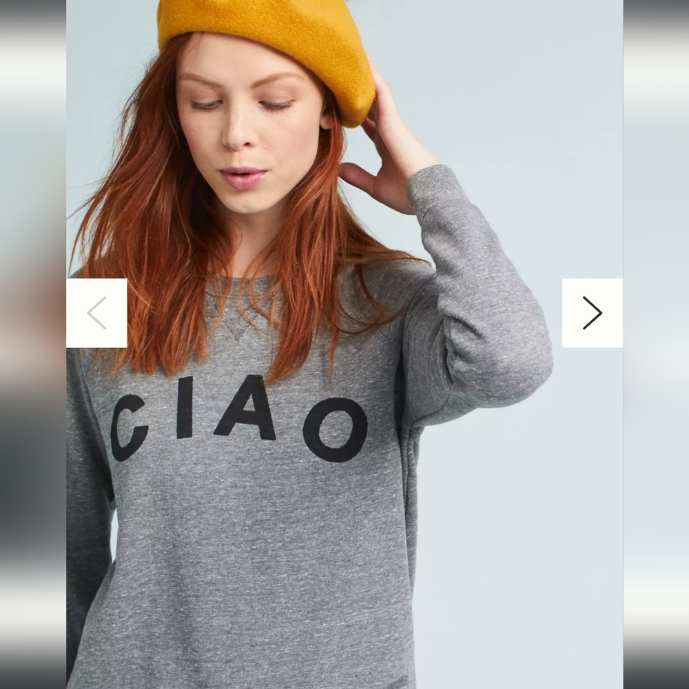 Sol Angeles Heather Gray Knit Top